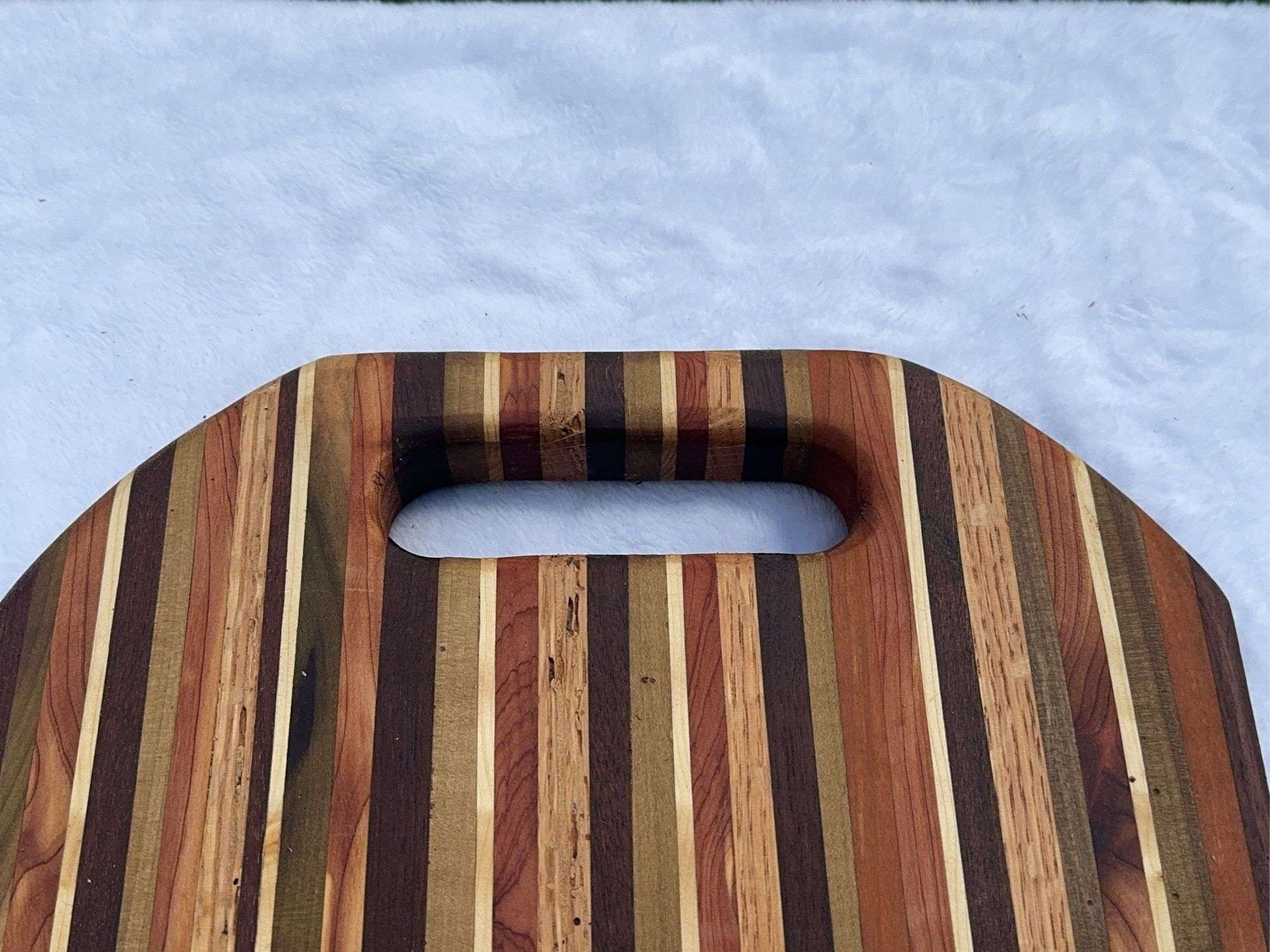 (2) Homemade Wooden Charcuterie Boards