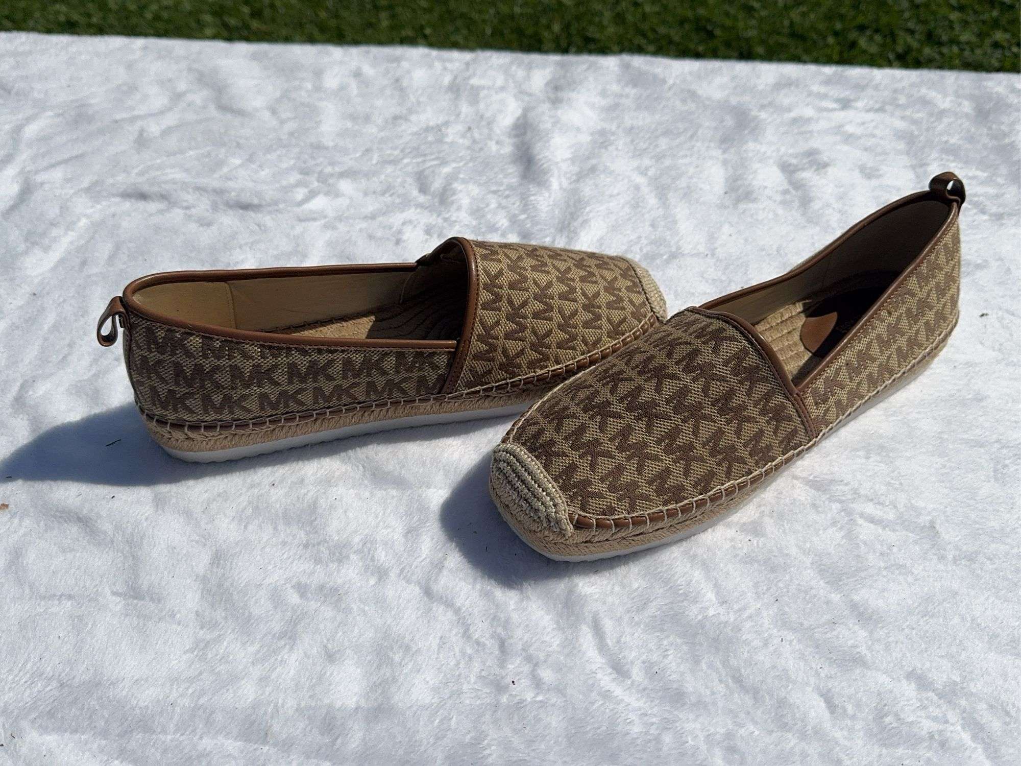 Women’s Michael Kors Lenny Espadrille Loafers (Size 9)