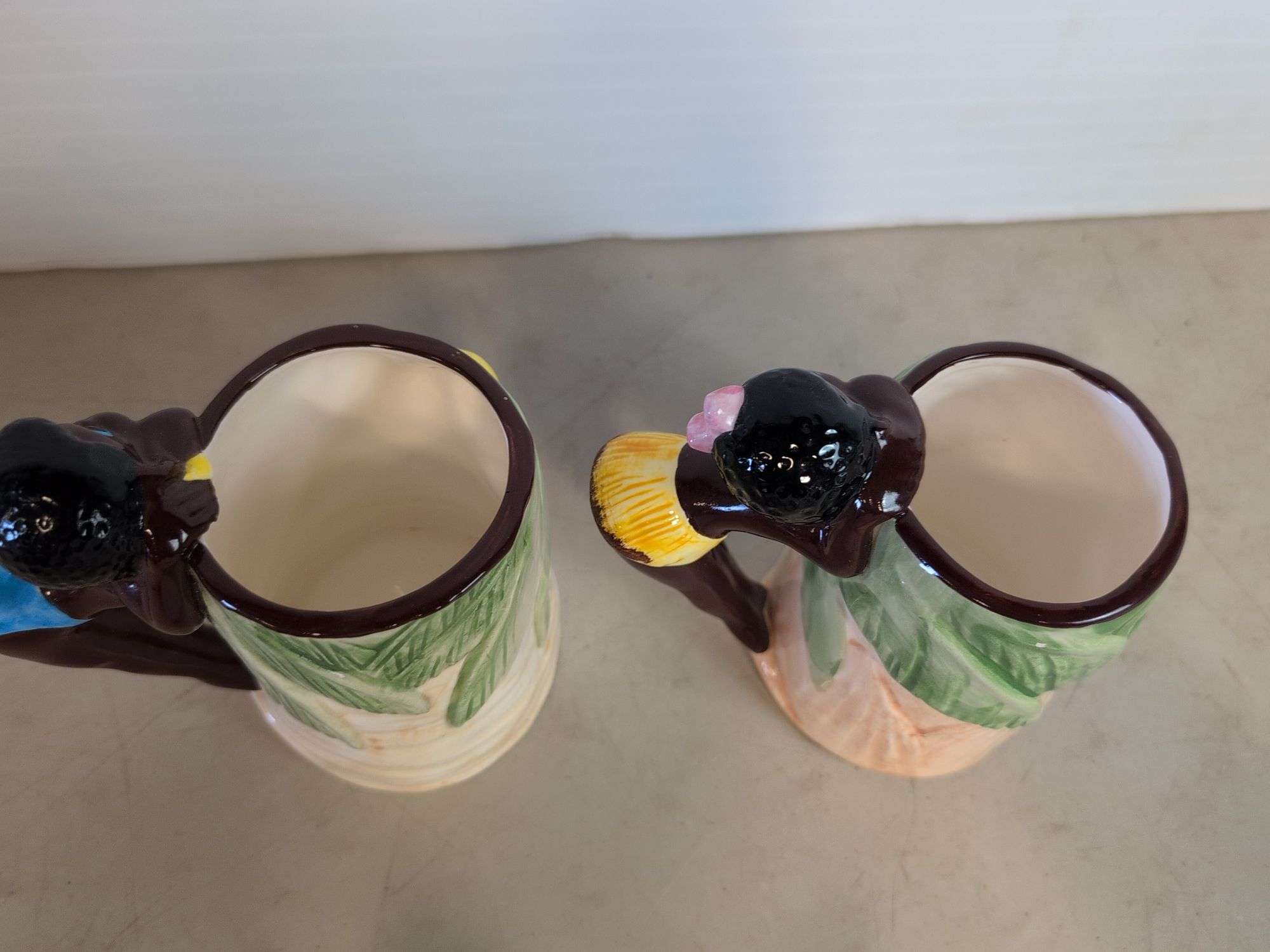 (2) 1987 Cleveland, Ohio Leadworks mugs