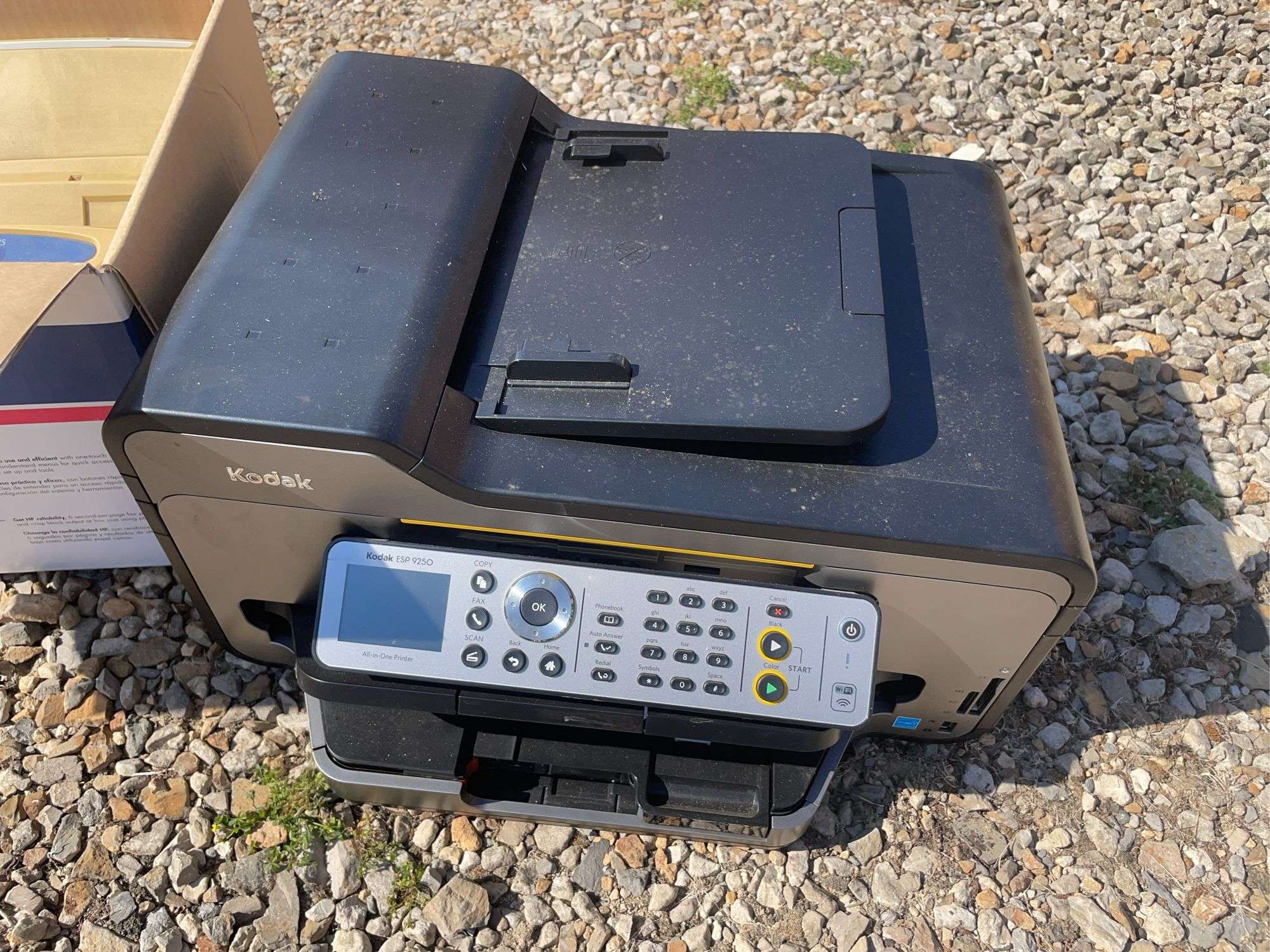 Kodak all-in-one printer and Brother fax machine