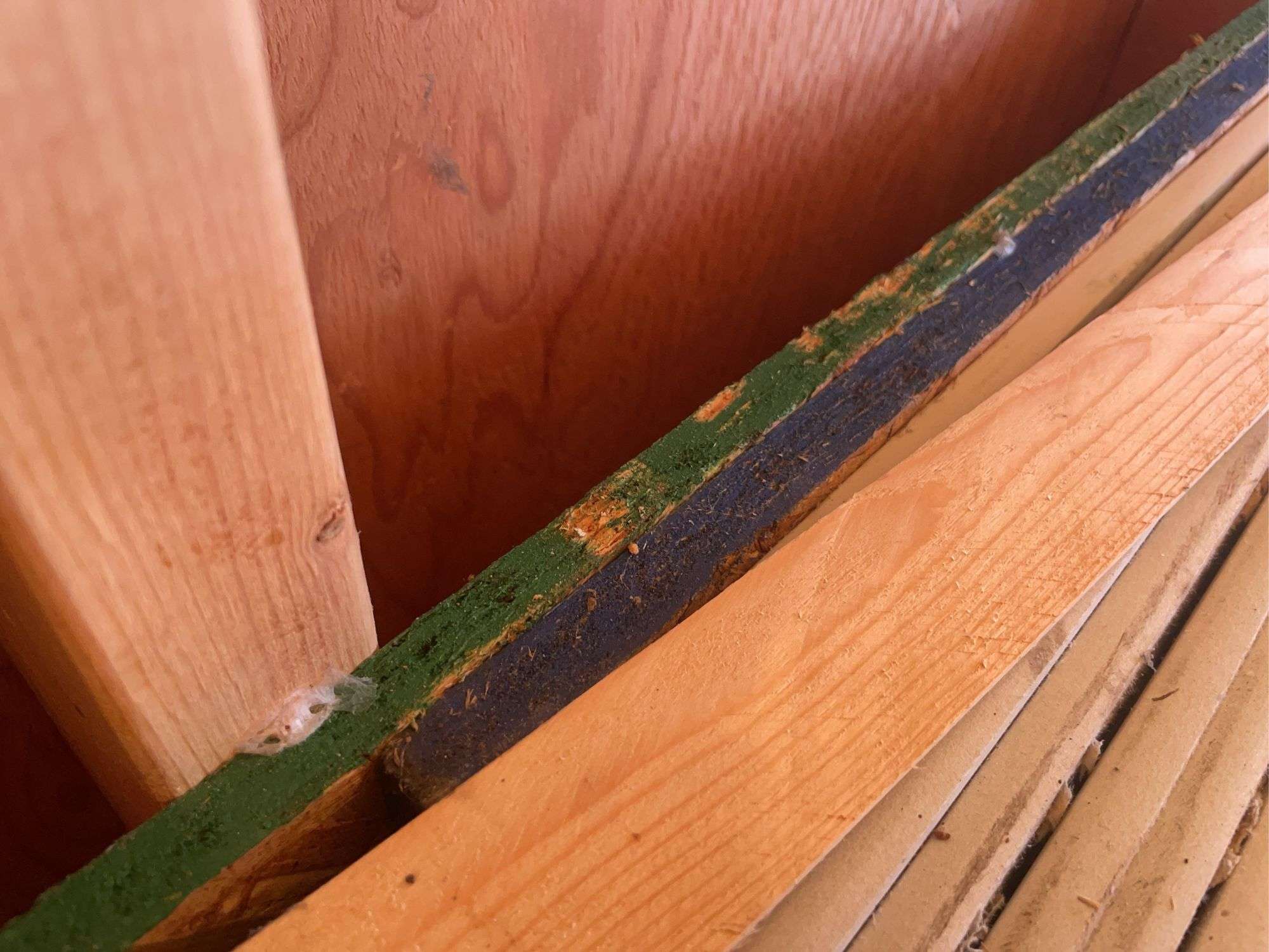 (28) sheets of drywall, misc. plywood