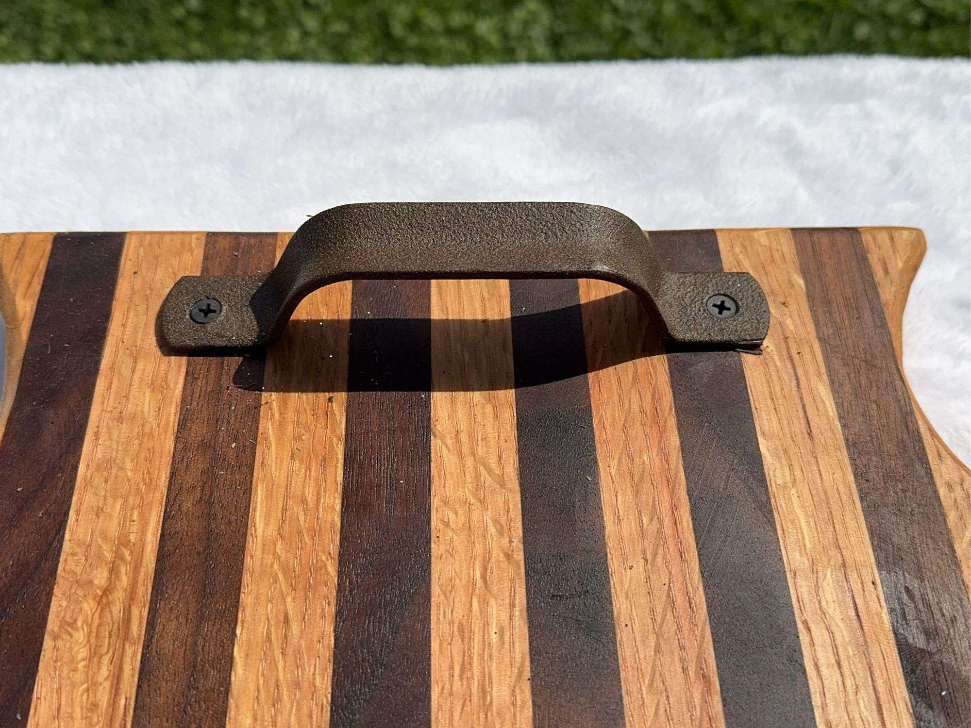 (2) Homemade Wooden Charcuterie Boards