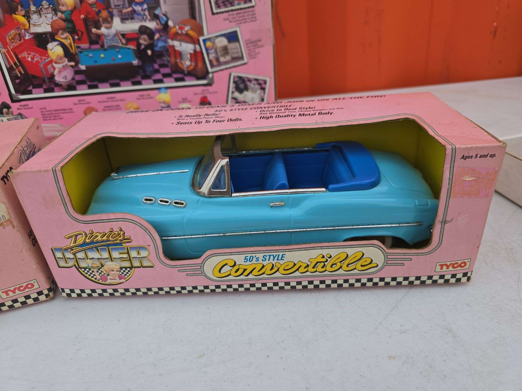 LOT OF DIXIES DINER TOYS