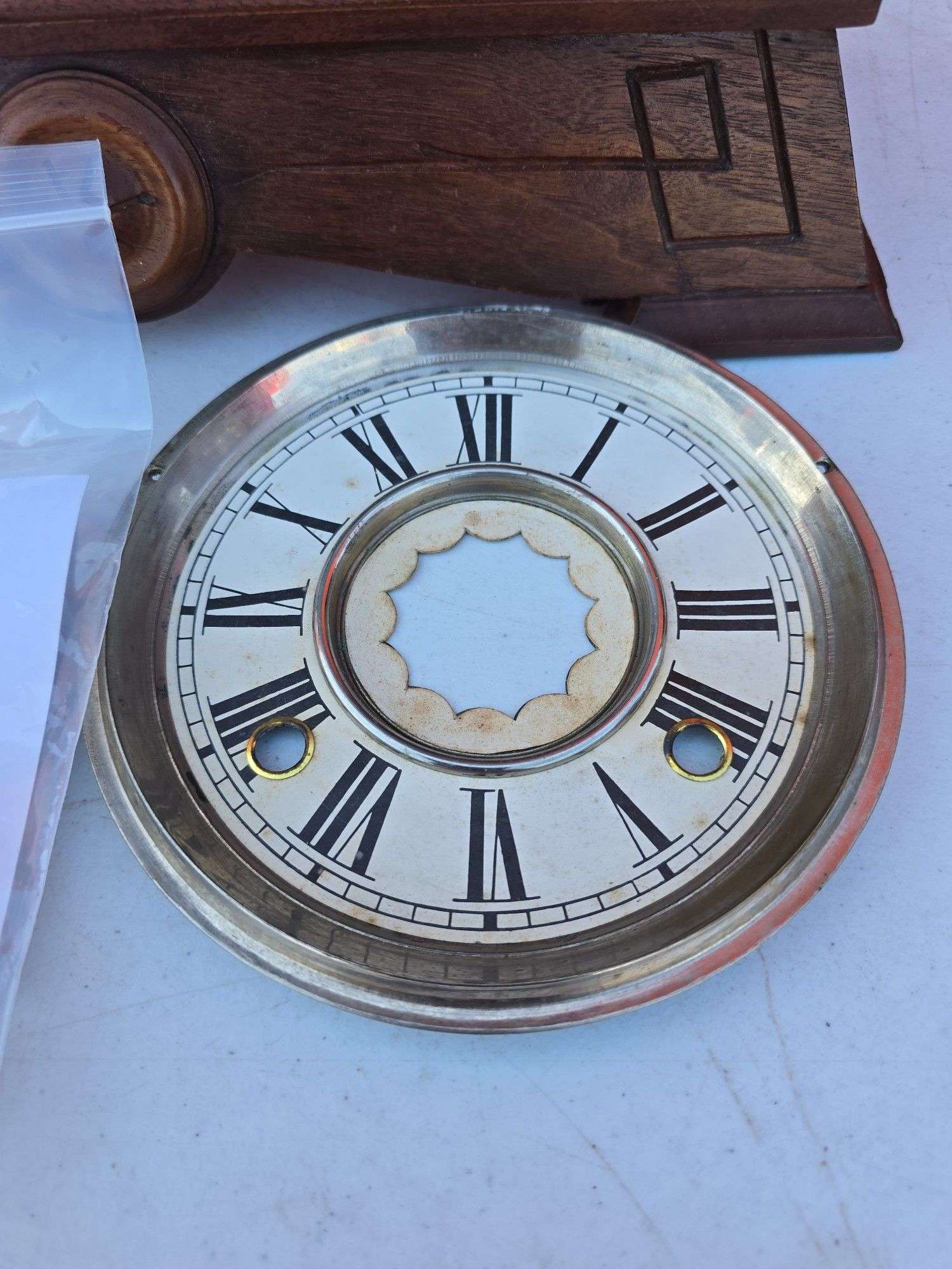 GEORGE OWEN CLOCK CO. 1880 WORKS NEEDS CHIME CONNECTED