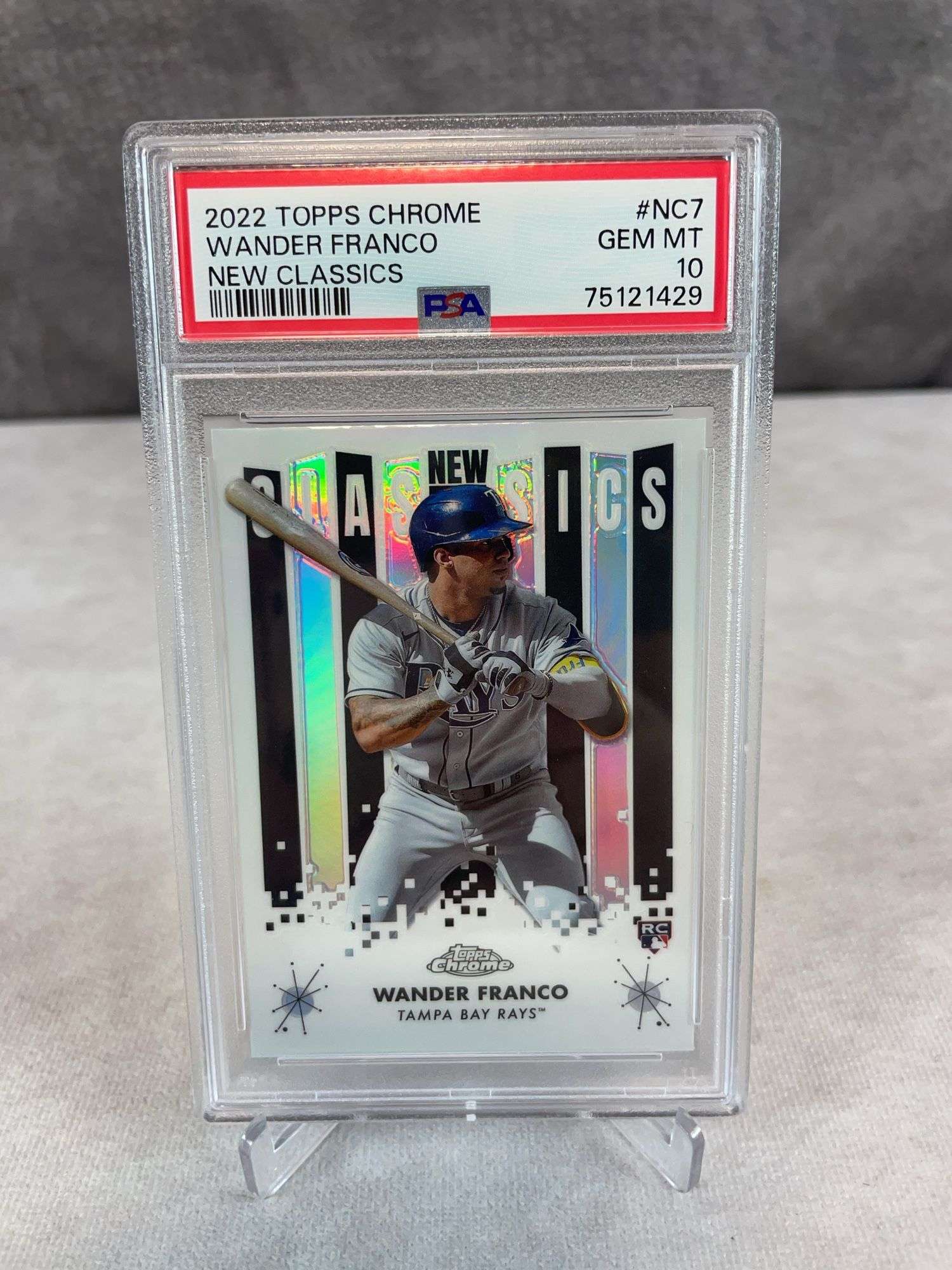 2022 Topps Chrome New Classics #NC7 Wander Franco RC PSA 10