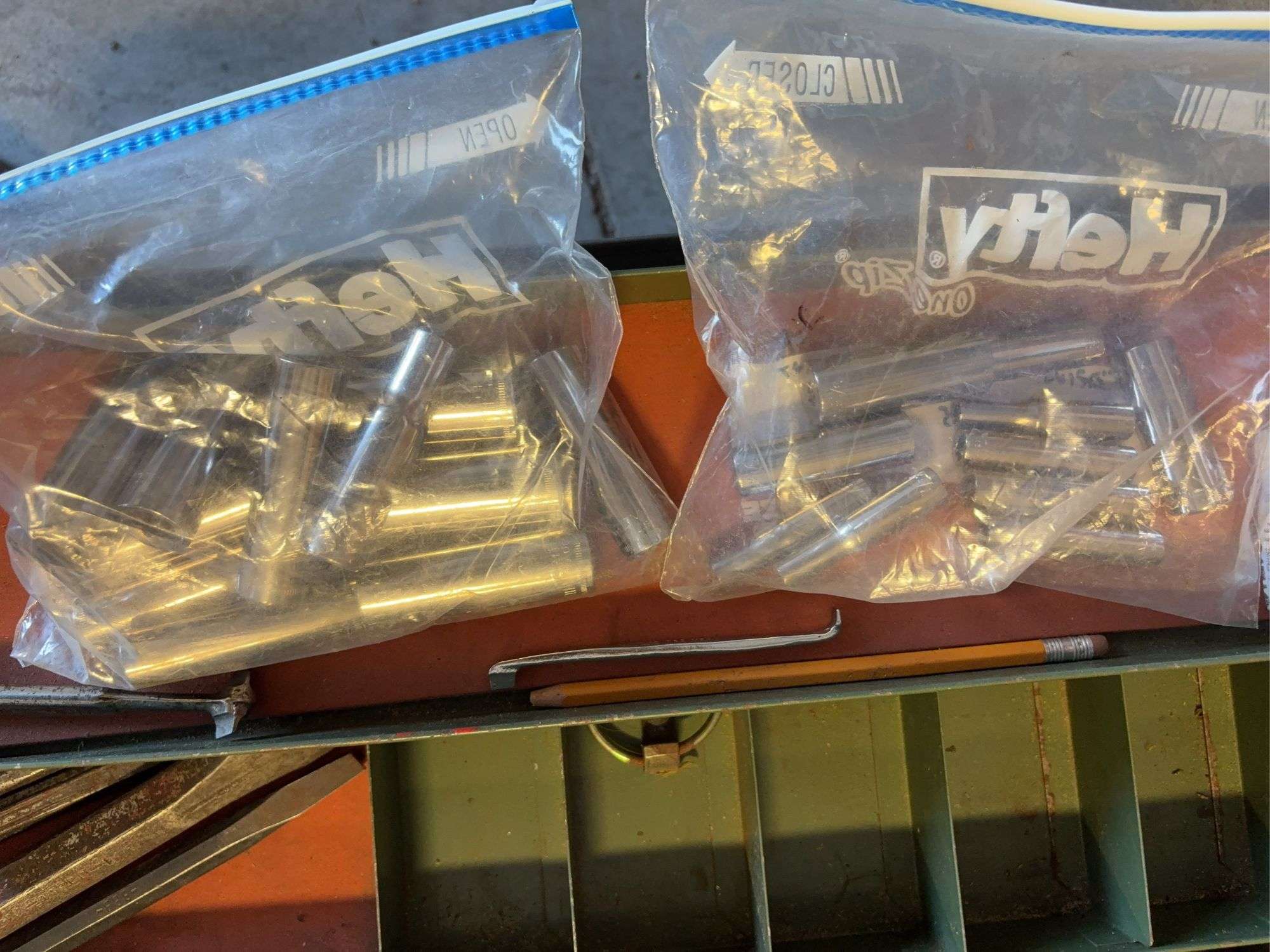 Toolbox with wrenches, hammer, sockets, and more