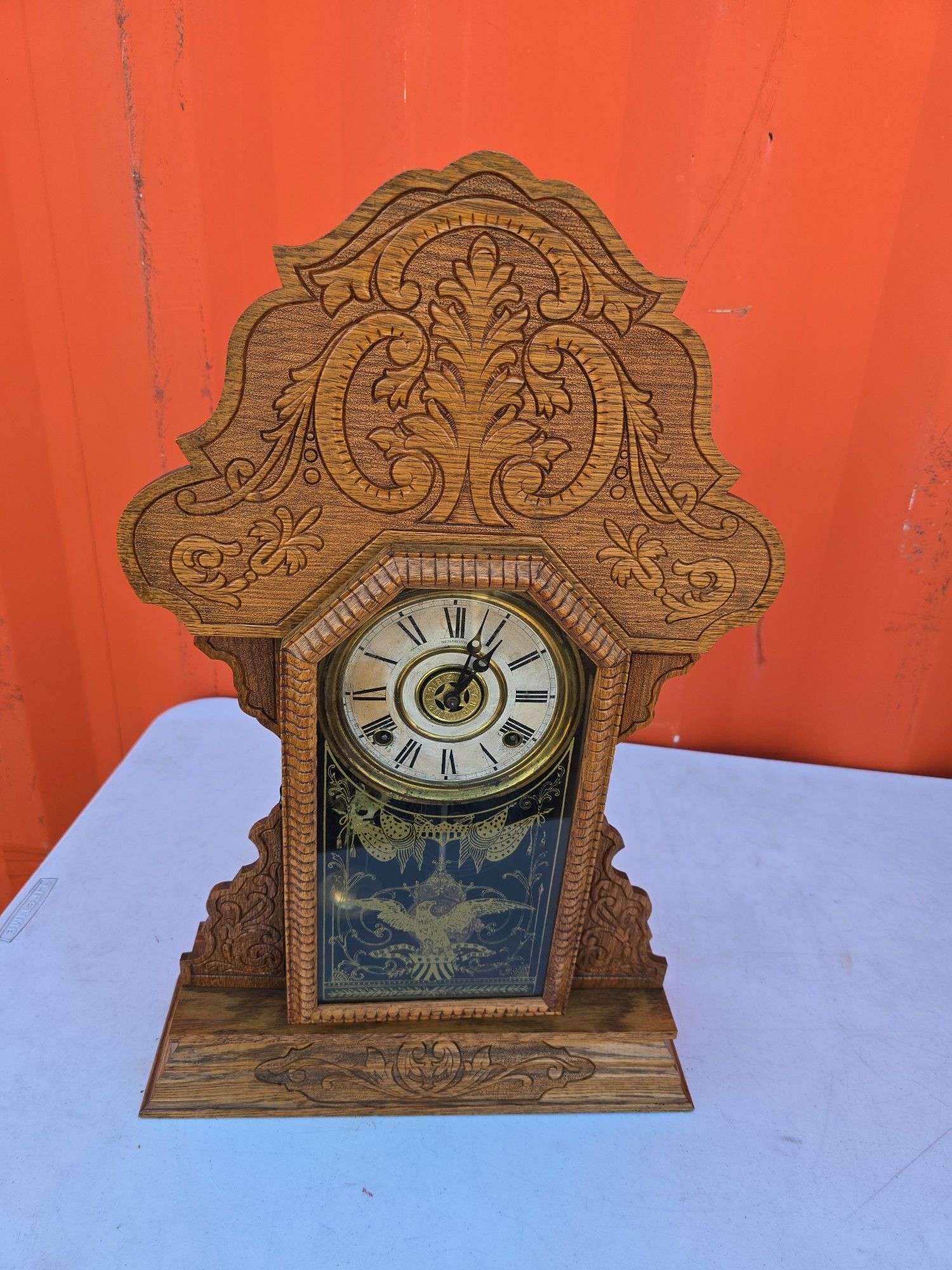 SESSIONS EAGLE 1906 MANTLE CLOCK WORKS