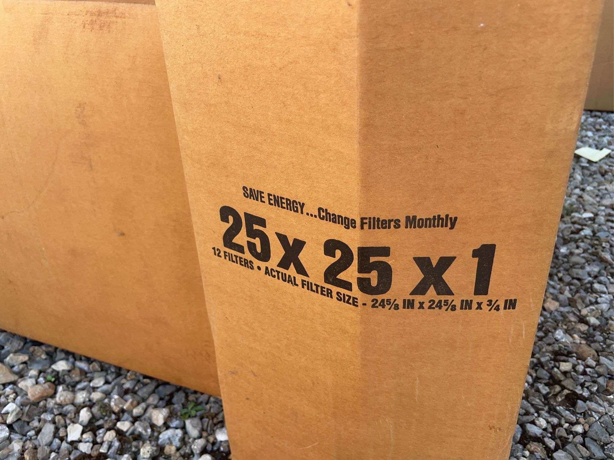 (4) boxes of air filters