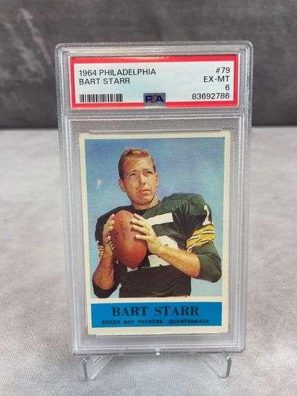 1964 Philadelphia Bart Starr #79 - PSA 6
