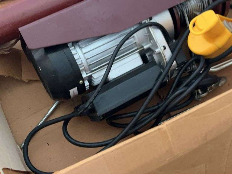 750/1500 Mini Size Electric Rope Hoist