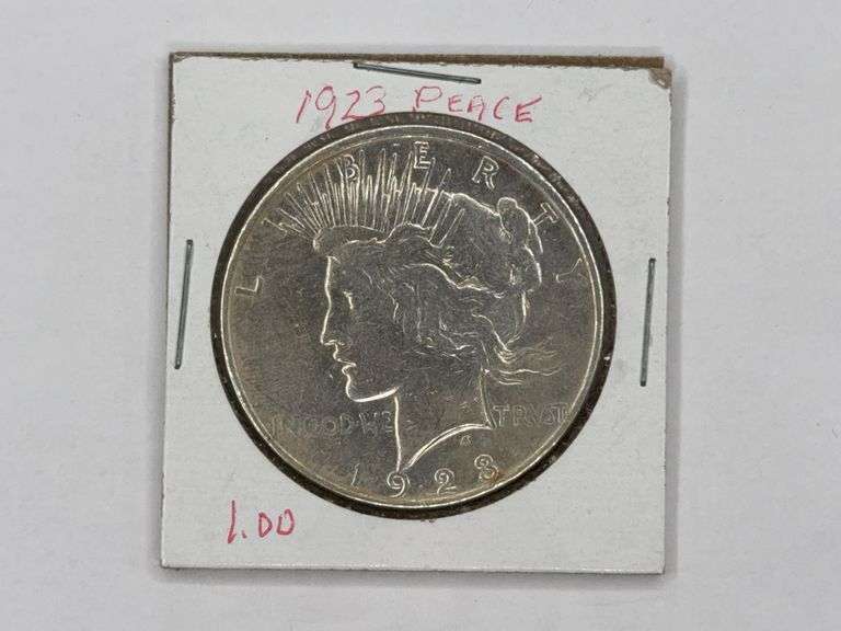 1923 Peace Dollar