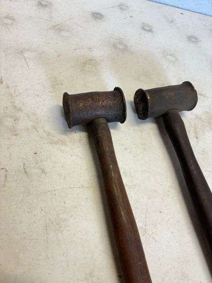2 Copper Head Hammers