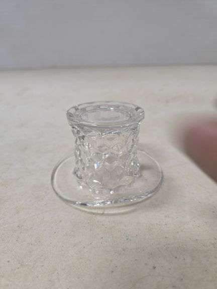FOSTORIA CRYSTAL TOP HAT