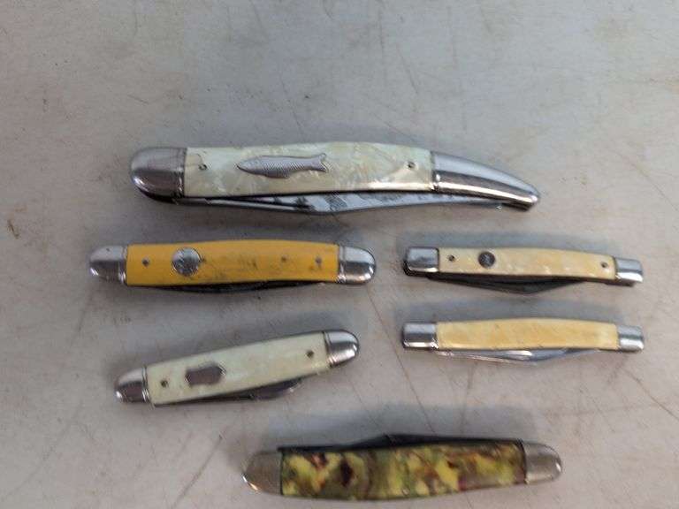 (6) pocket knives