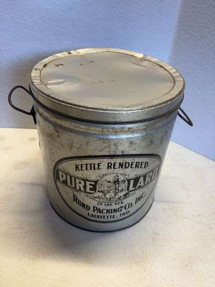 Lafayette Ind.Lard Tin