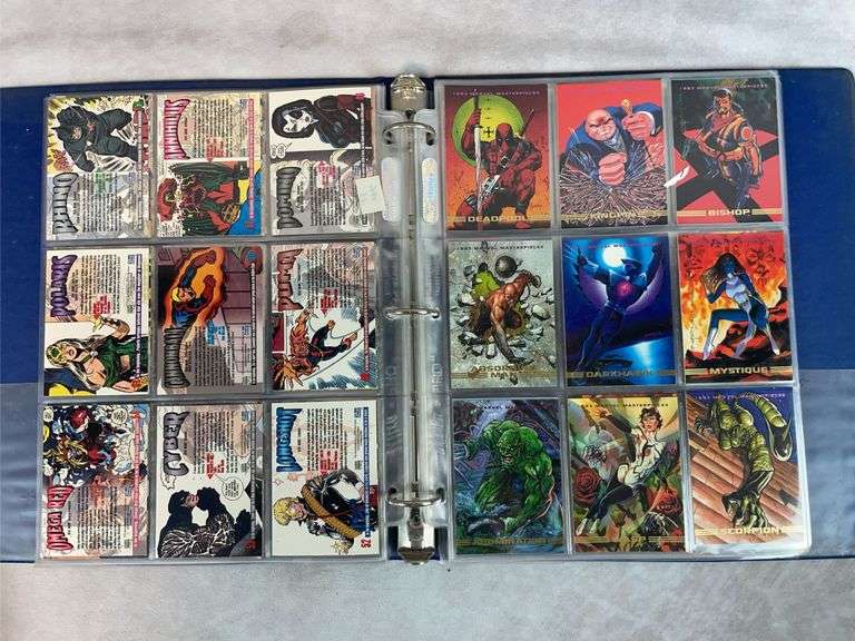 1993 Marvel Masterpieces Complete Set witth Extra Cards