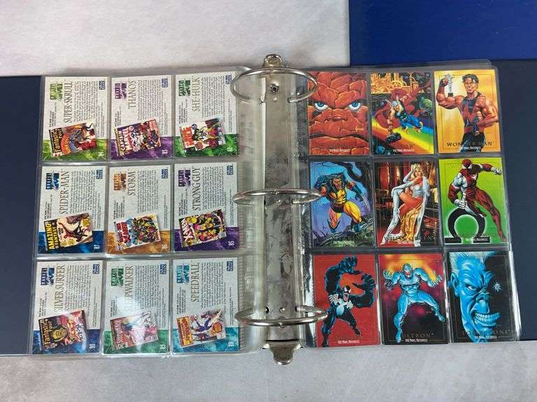 1993 Marvel Masterpieces Complete Set witth Extra Cards