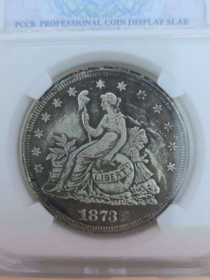 1873 TRADE DOLLAR REPRODUCTION COIN