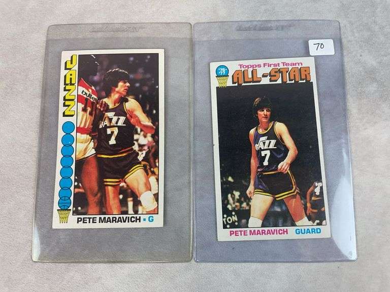 1976-77 Topps Pete Maravich #60 & #130