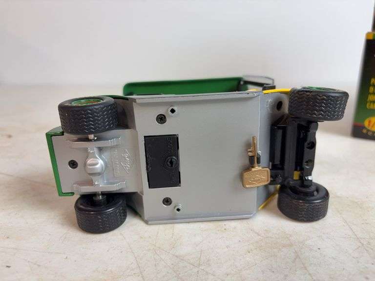 (2) John Deere Precision diecast cartbanks - 1/16 scale