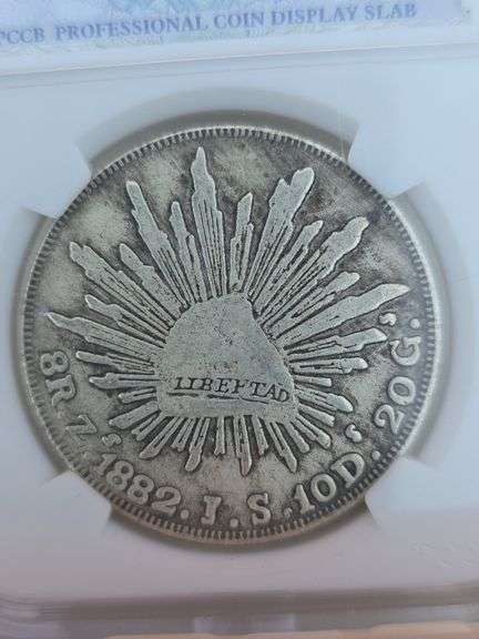 1882 MEXICO LIBERTAD REPRODUCTION COIN