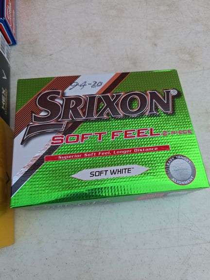 LOT OF NEW GOLF BALLS