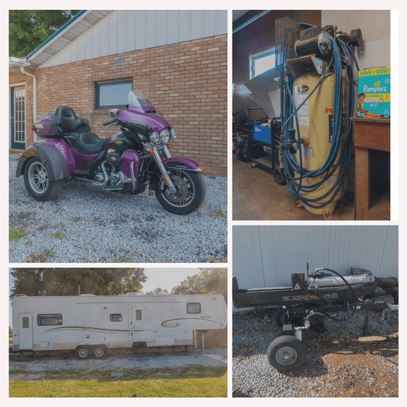 Harley Davidson, Toy Hauler, and more! - Kaufman Realty & Auctions