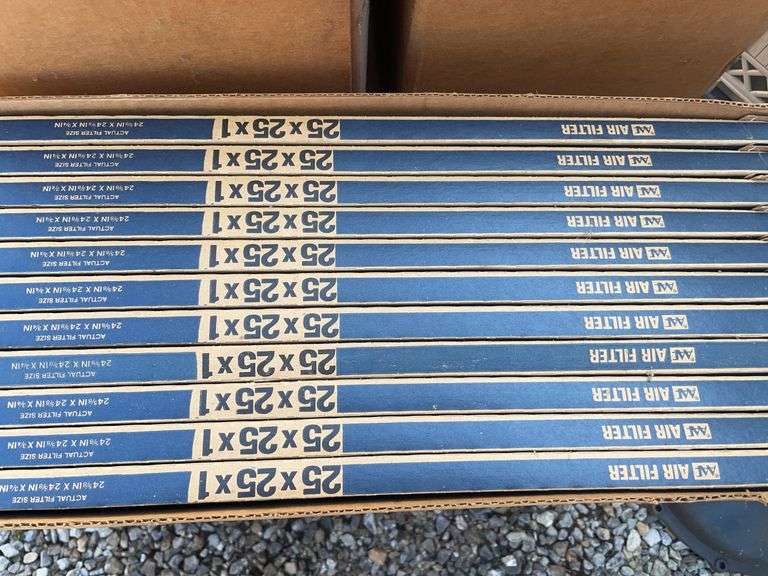 (4) boxes of air filters