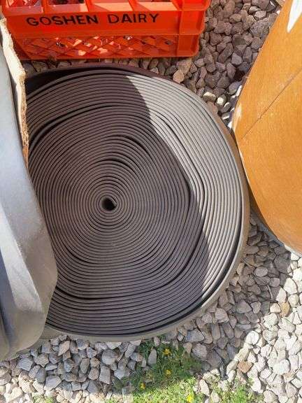 Drum with registers and weather stripping