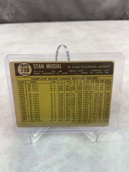 1961 Topps Stan Musial