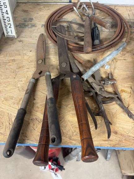 Drain Snake & Garden Tools