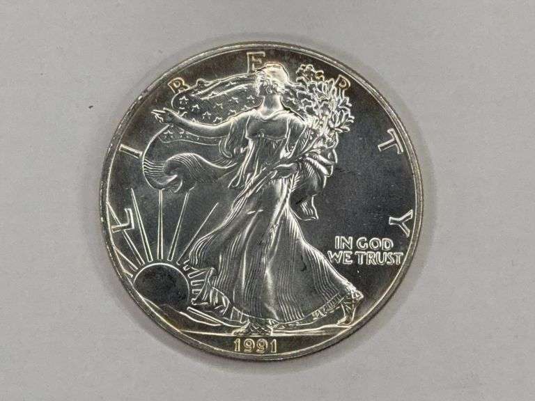 1991 American Silver Eagle