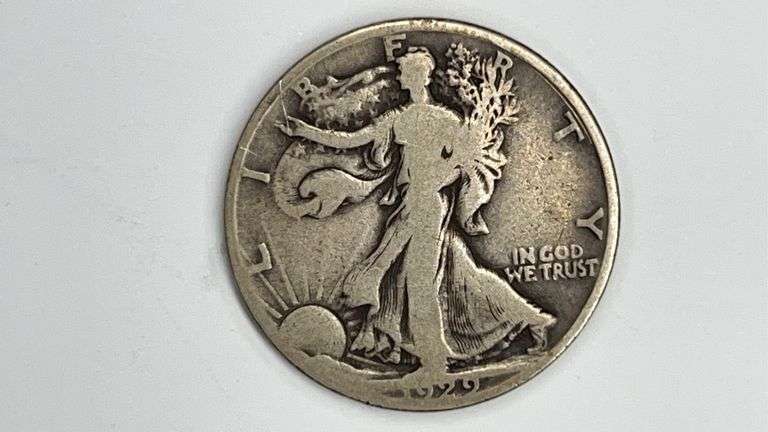 1929-D Walking Liberty Half Dollar