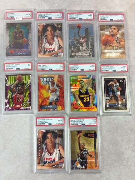 10 Card Graded Lot- Basketball