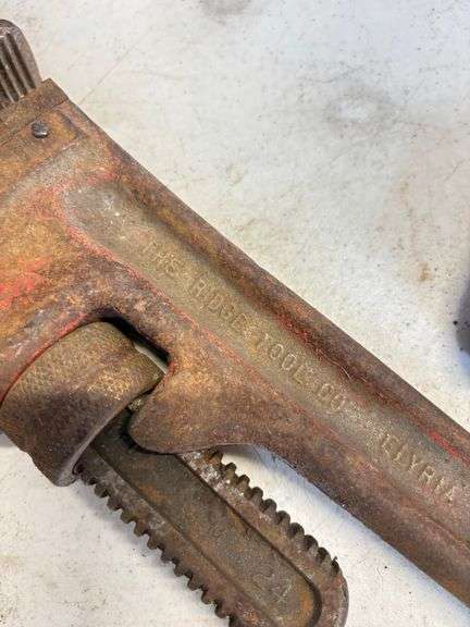 2 Ridgid Pipe Wrenches