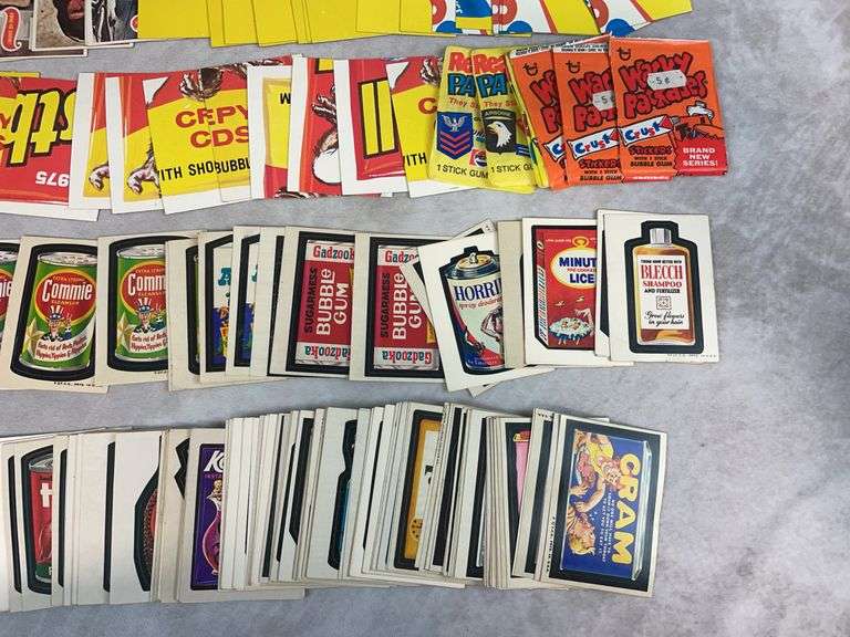 1970's Topps Wacky Packages, Disney Stickers, King Kong & Other Misc Cards