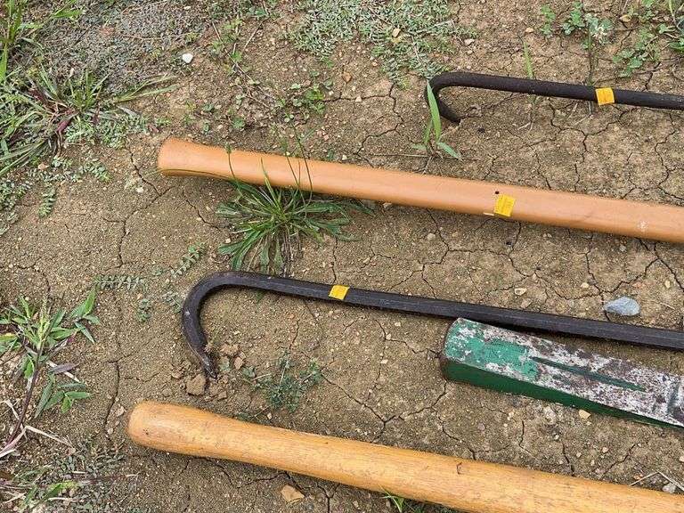 Log Roller, Wedges, Splitting Maul, Ice Hook, Pry Bar