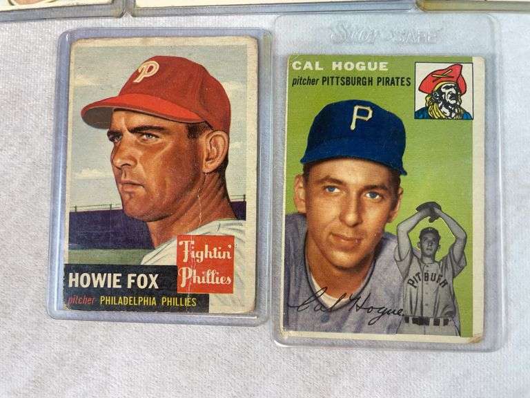 (13) 1950's Topps Baseball Cards