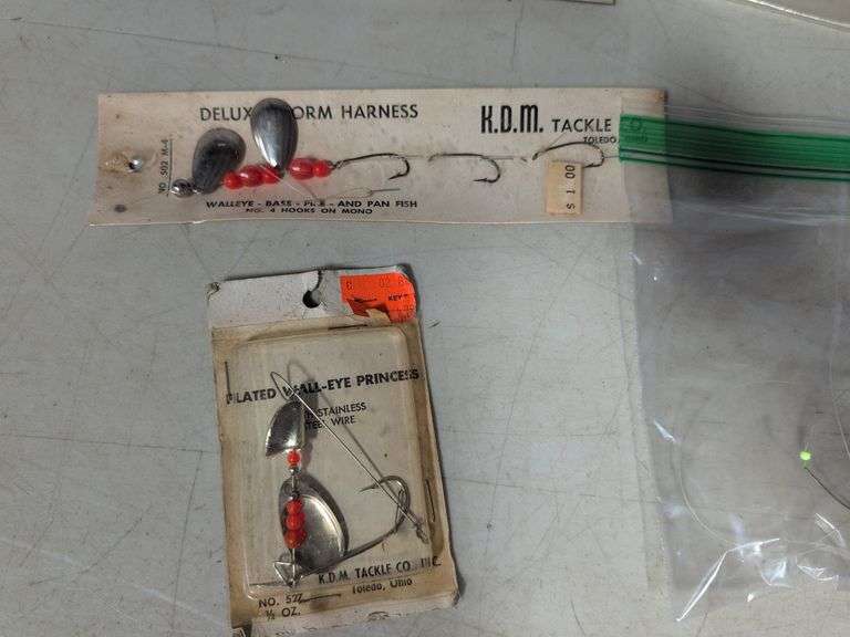 KDM tackle lures and other vintage lures