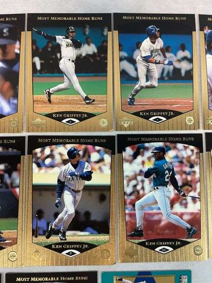 13 Card 1998 Upper Deck Ken Griffey Jr Jumbo Lot