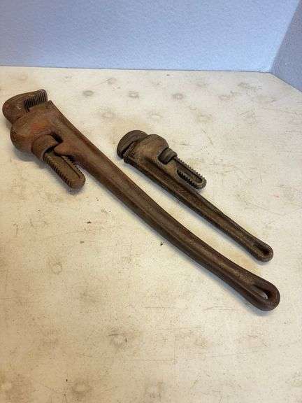 2 Ridgid Pipe Wrenches