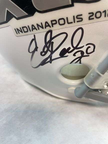 Full Size Super Bowl Helmet with 12 Signatures