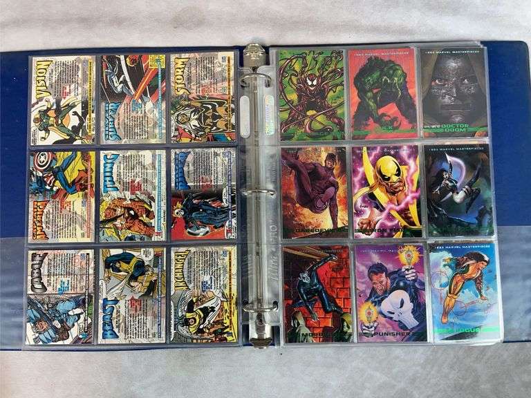 1993 Marvel Masterpieces Complete Set witth Extra Cards