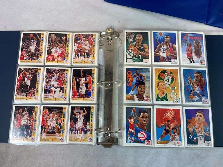Large Lot of Basketball Cards from the 1990's - with Hall of Famers & Stars & Commons