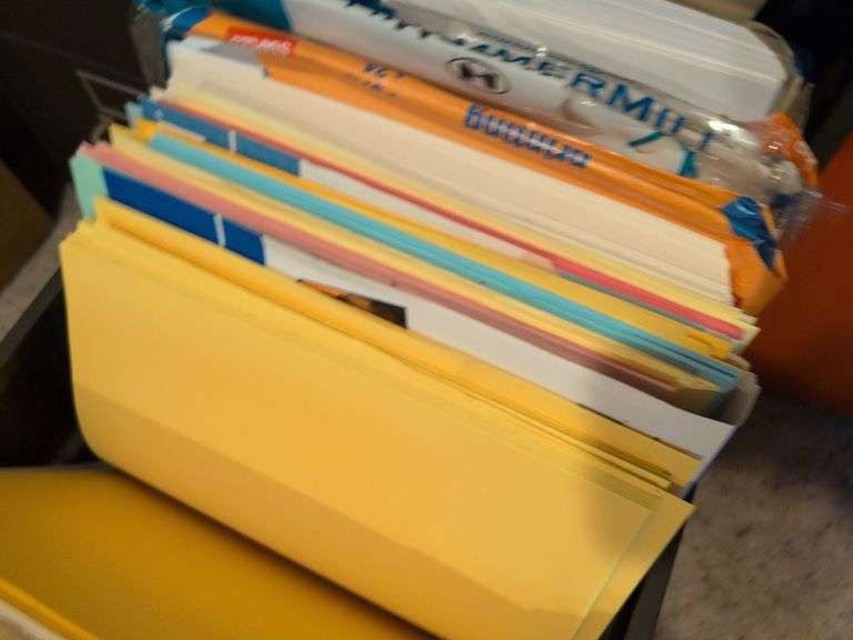 Assortment of paper products - some new