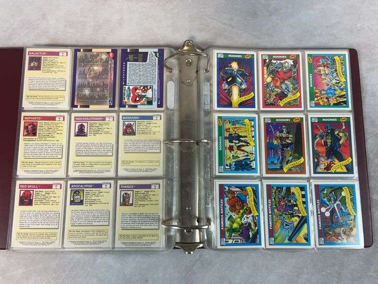 1990 Marvel Comics Complete Set - 1-162