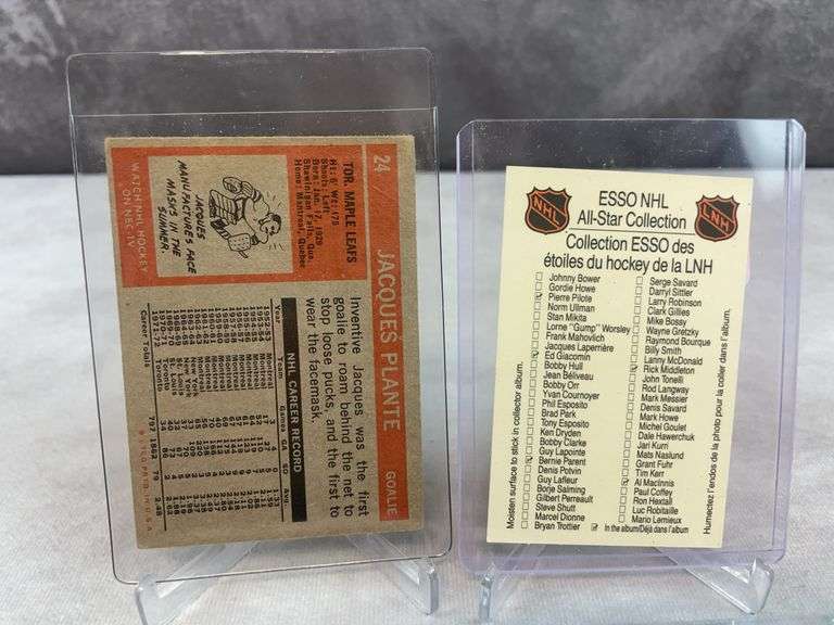Vintage Hockey lot of 10 w/ Howe, Orr, Lemieux, Clarke, Gretzky, Messier, Plante