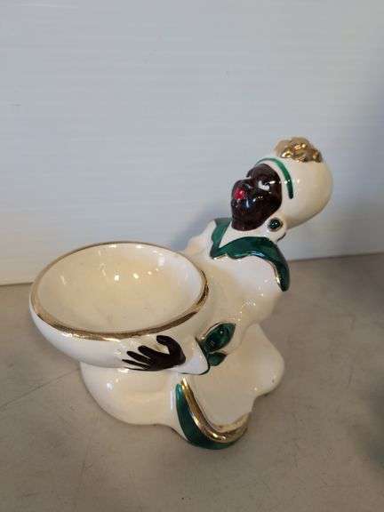 Vintage 1950s ceramic Moorish ash tray
