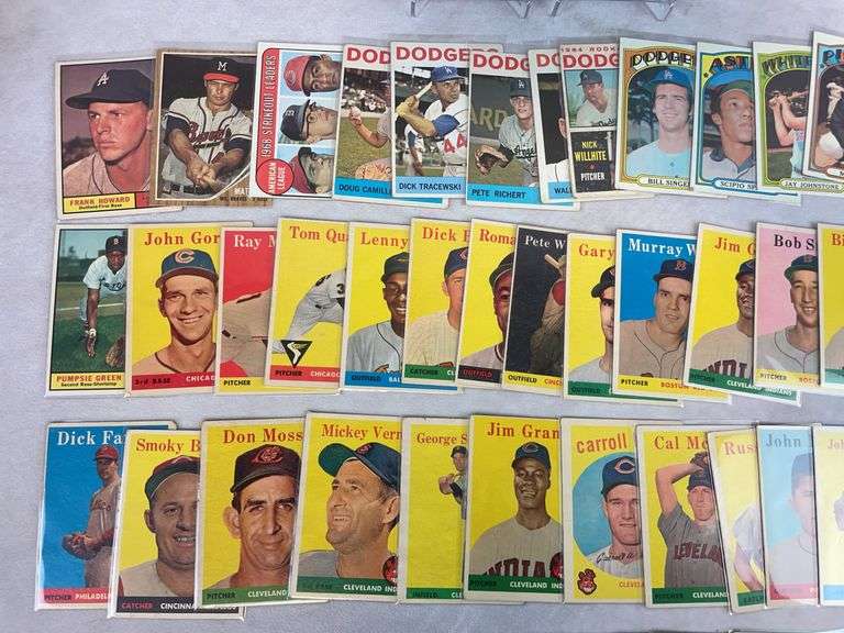 (60+) 1950's & 1960's NL Leaders, Colavito, Howard, Mathews & Others