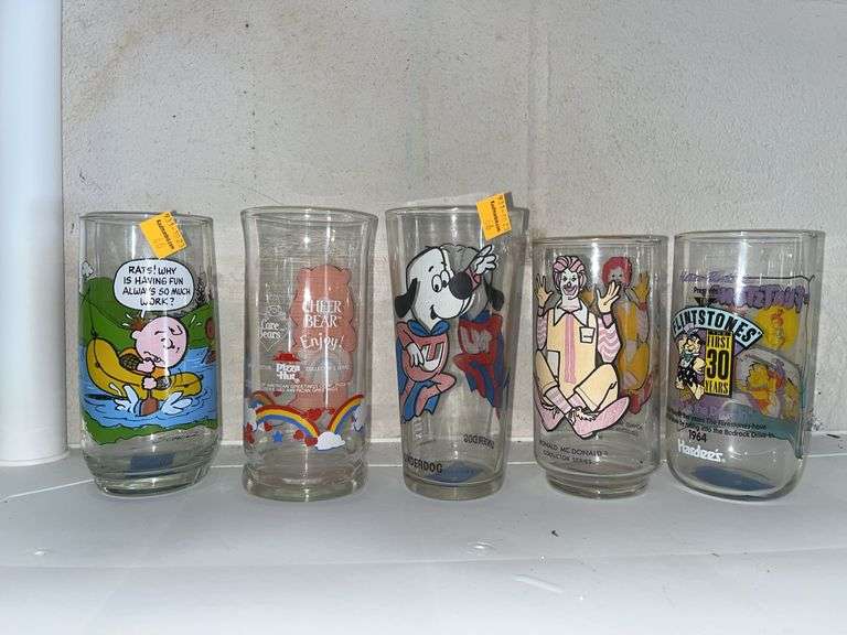 Five Collector Glasses